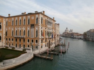 Il Canal Grande dal ponte Accademia